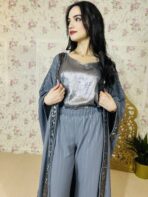 جلابية ثلاثة قطع